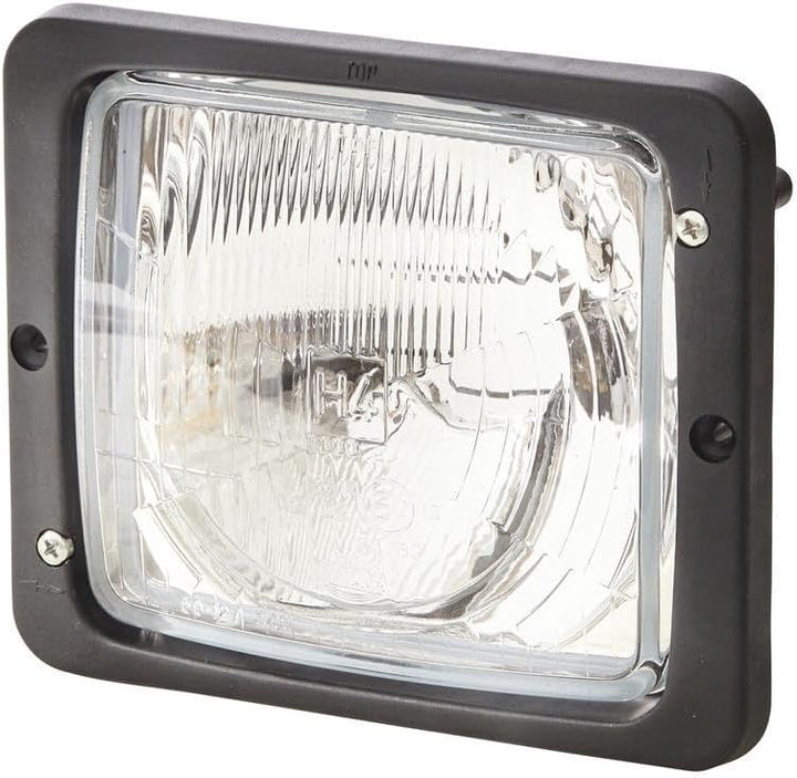 HELLA - Halogen-Hauptscheinwerfer - 12/24V - Referenzzahl: 10 - Einbau - Lichtscheibenfarbe: transpa
