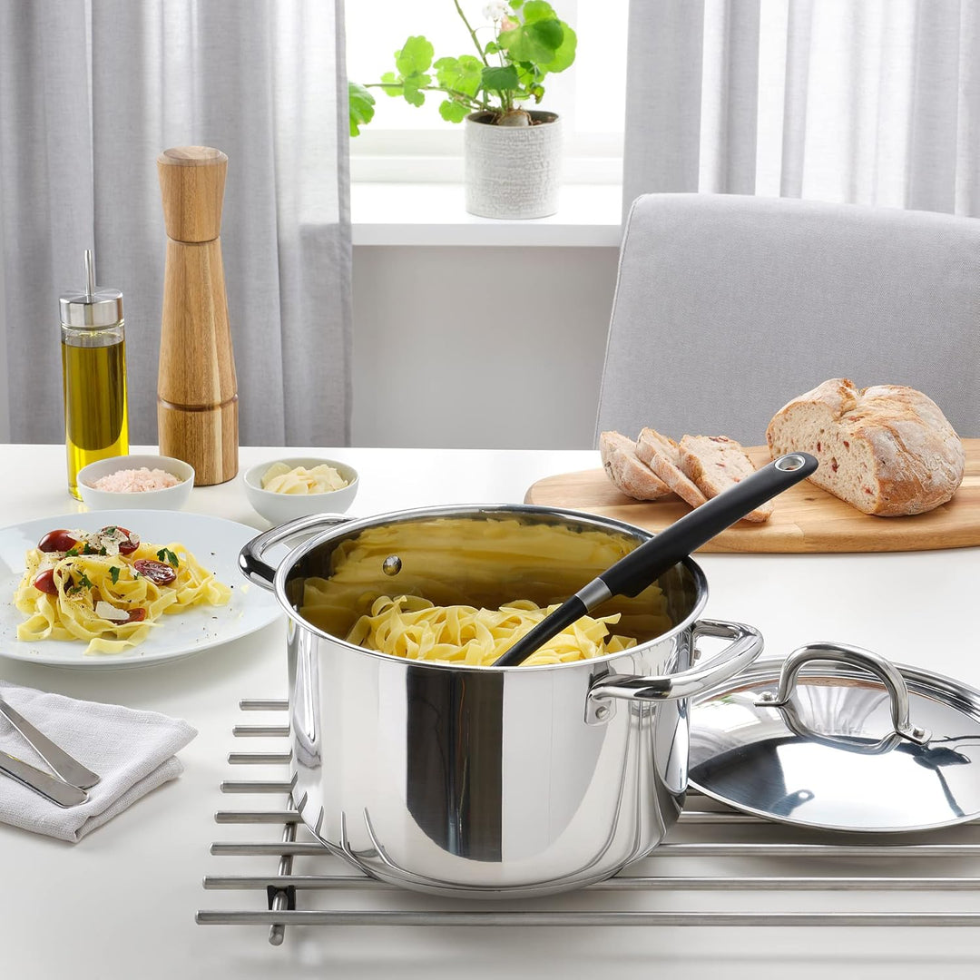 IKEA IKEA 365+ Topf mit Deckel, 5,0 l, Edelstahl