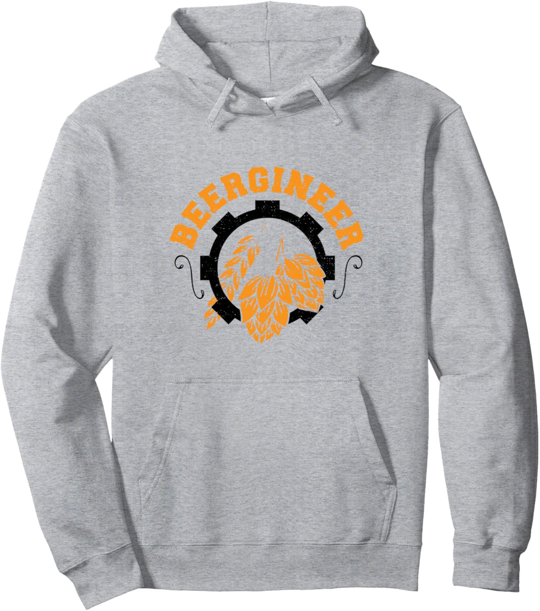 Bier Bräuer: Beergineer - Bier Sprüche Pullover Hoodie