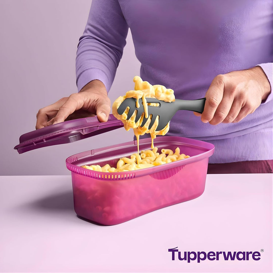 Tupperware Mikrowelle Pasta-Meister 1,9 L Lila Nudelkocher I57
