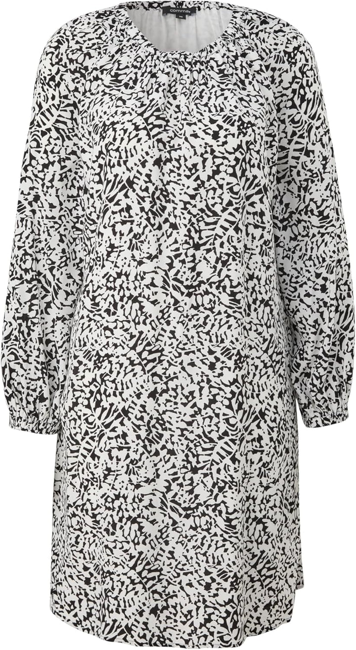 comma Damen Kleid, Schwarz 99c1