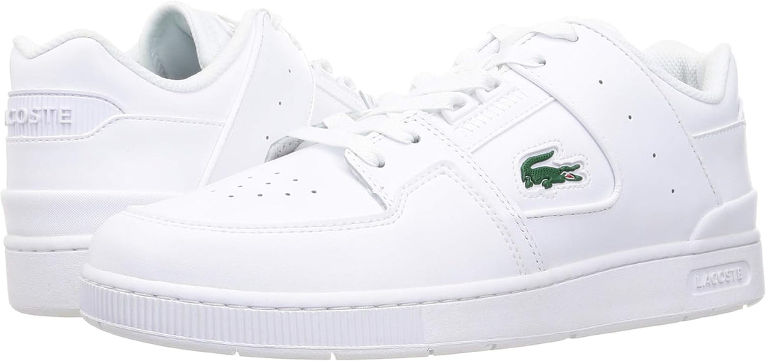 Lacoste Herren Low-Top Sneaker Court CAGE 0721 1 SMA, Männer Halbschuhe 44.5 EU Wht Wht 21g, 44.5 EU