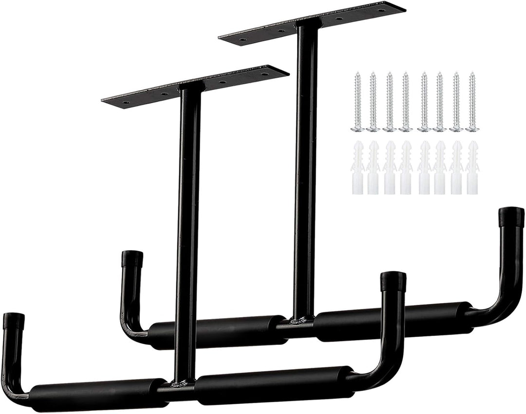 Wandhaken, Garage Deckenhaken Doppelt Leiter Haken Schwerlast Storage Hanger Organizer für Kajaks Fa