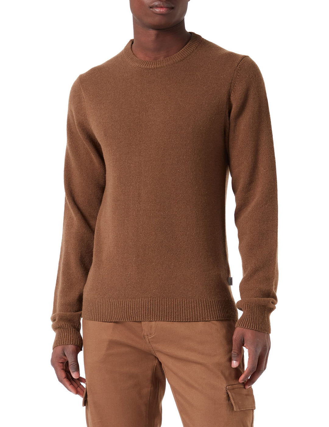 CASUAL FRIDAY CFKarl Herren Strickpullover Feinstrick Pullover mit Rippkragen Rippbündchen Regular f