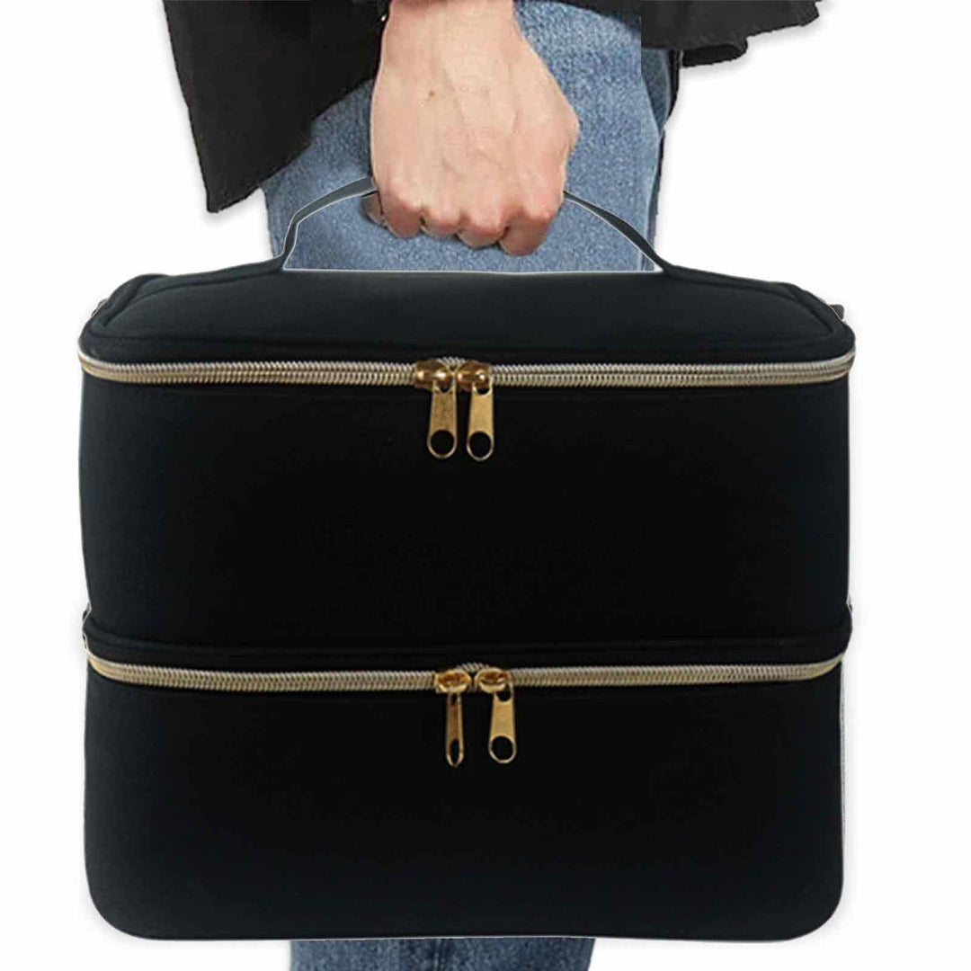 Stalf Nagellack Tasche, Nagellack Aufbewahrung Tasche, Nagellack Organizer Tasche, Tragbare Doppelsc