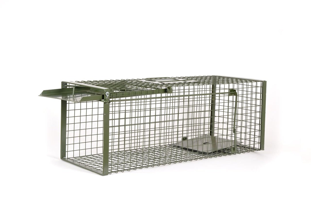 KrapTrap® Marderfalle, Tierfalle, Lebendfalle, Katzenfalle, 80 x 29 x 29 cm