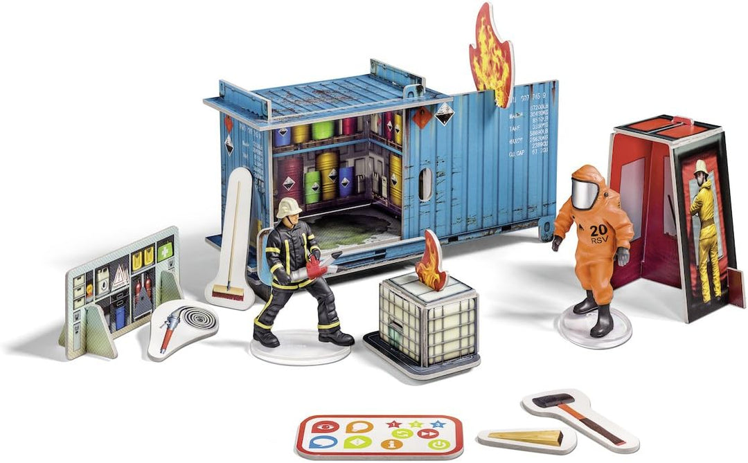 Ravensburger 00774 - tiptoi mini Spielwelt Feuerwehr: Gefahrguteinsatz