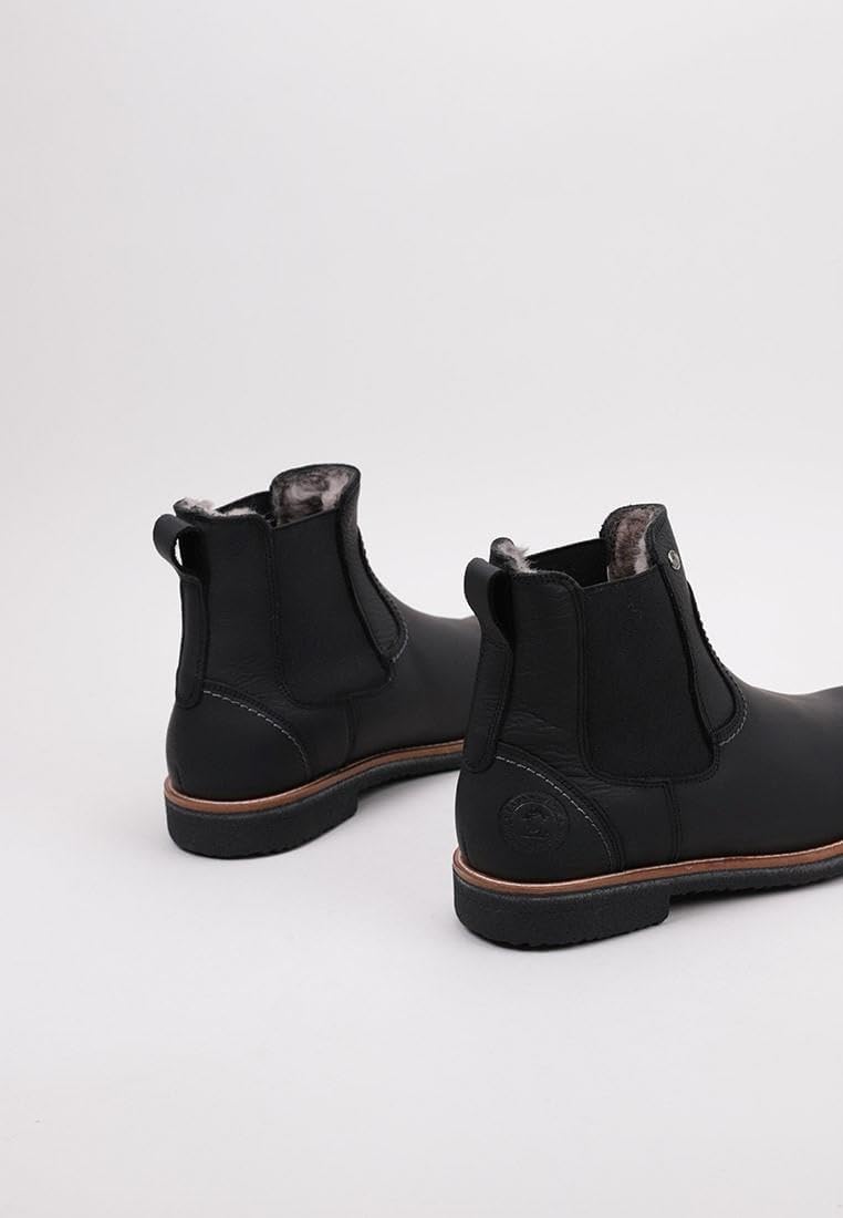 Panama Jack Herren Garnock Igloo Chelsea-Stiefel 40 EU Black C002, 40 EU Black C002