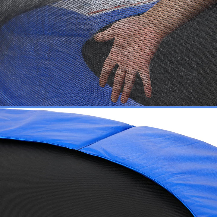 Monzana Trampolin Ø 244/305/366/426 cm Komplettset inkl. Sicherheitsnetz, Leiter, Randabdeckung & Zu