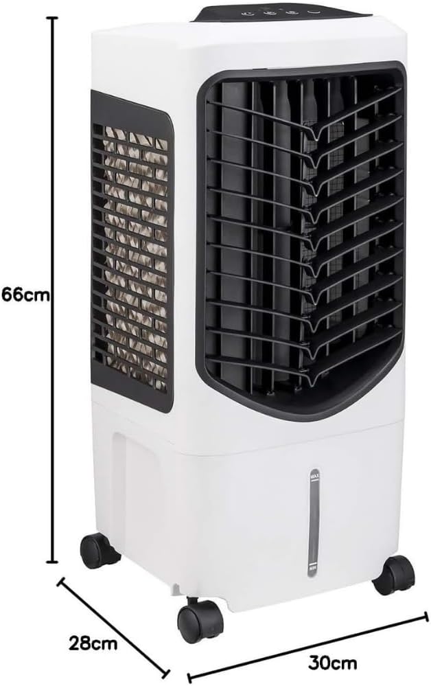 JUNG LIFETIME DAY Klimaanlage Mobil ohne Abluftschlauch, mit Fernbedienung, Timer, 3in1 - Luftkühler