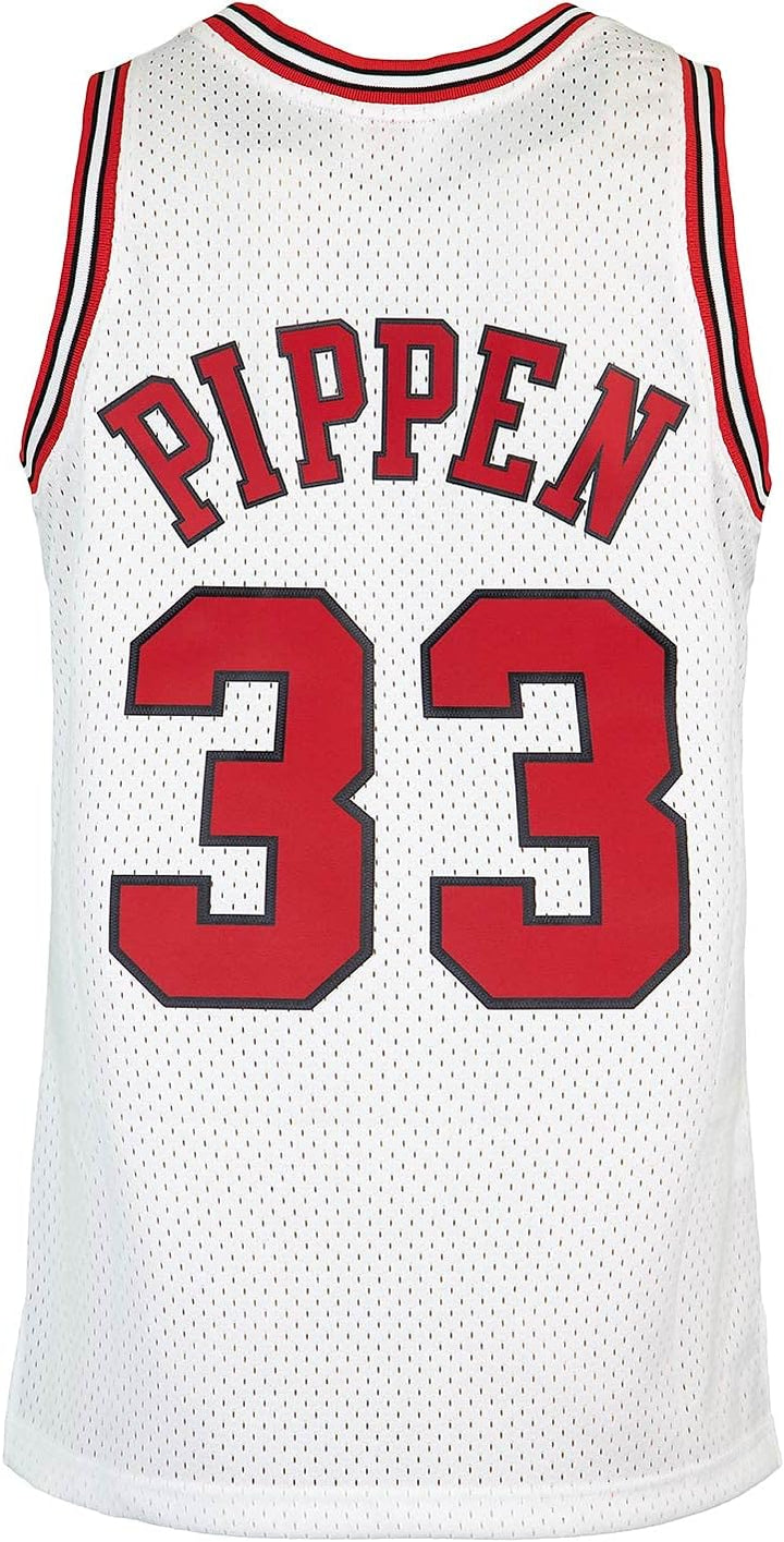 Mitchell & Ness Swingman Scottie Pippen Chicago Bulls 97/98 Trikot Jersey M Weiss, M Weiss