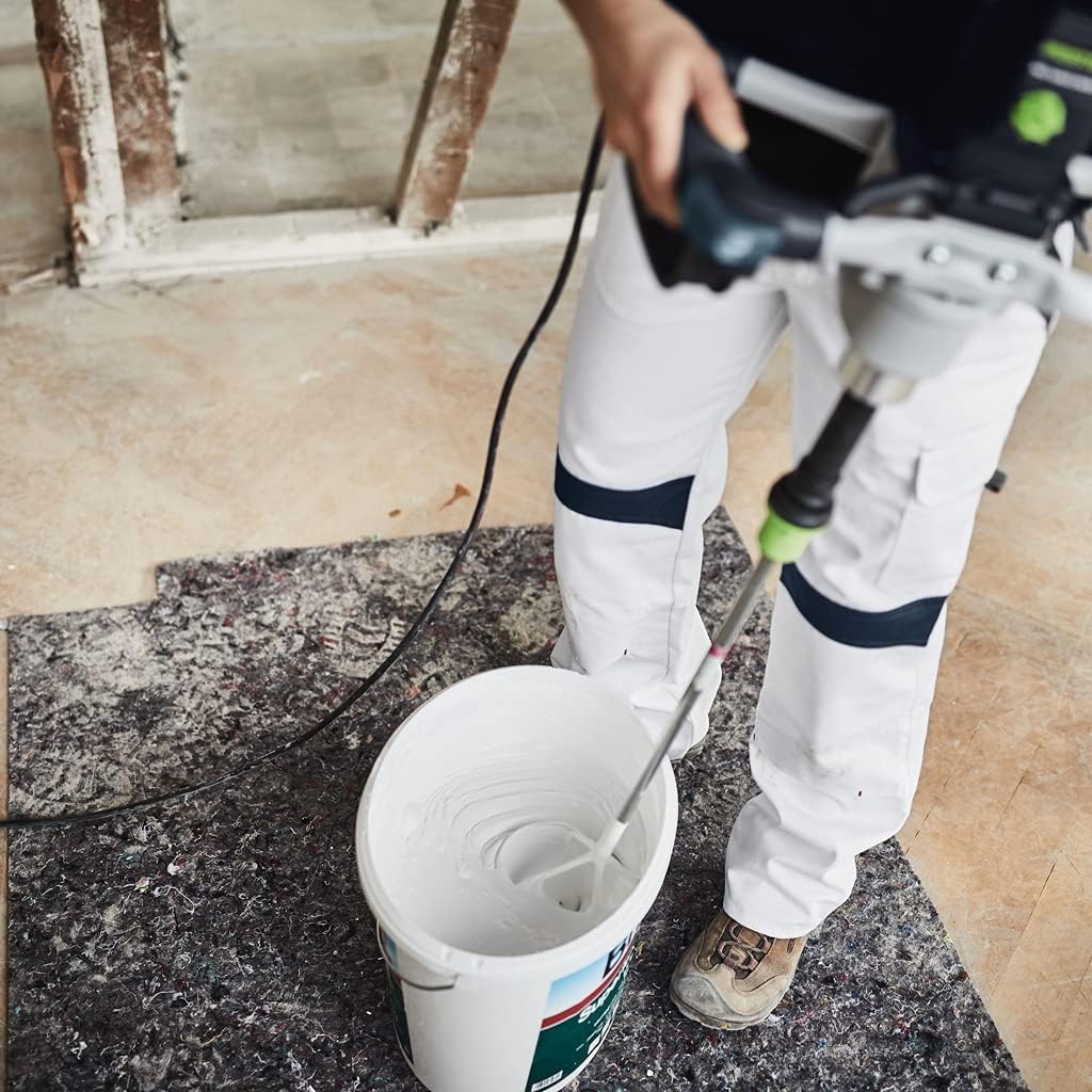 Festool Rührwerk MX 1200/2 RE EF HS3R (mit Wendelrührer, Adapter, Doppelmaulschlüssel, Absaugung)