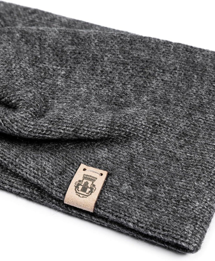 Roeckl Damen Essentials Basic Stirnband Mütze, Schal & Handschuh-Set, Grau (Anthracite 090), One Siz