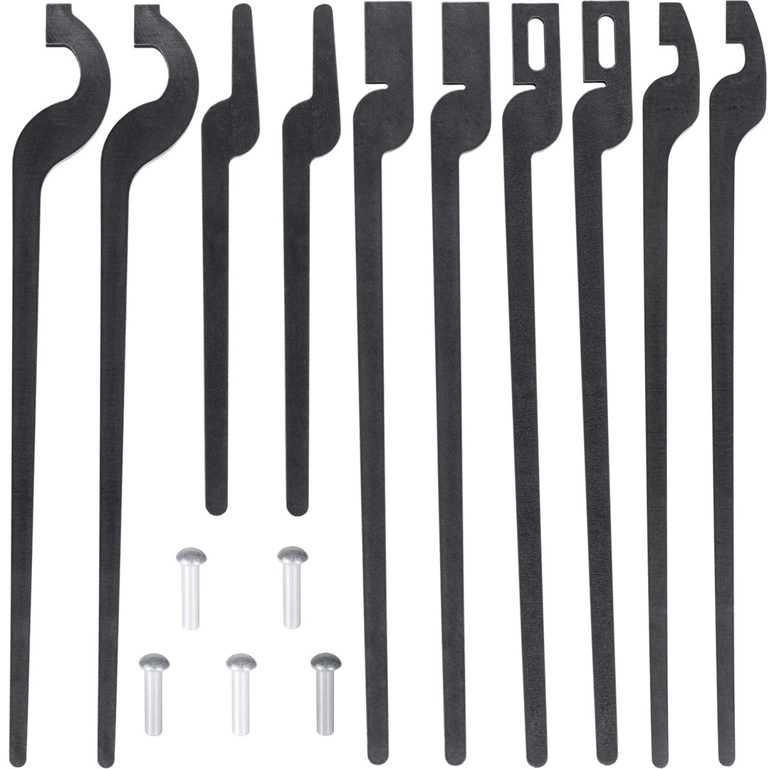 Rapid Zangen Bundle Set Fünf Arten DIY Schmiedzangen mit Nieten, Rapid Bolt Zangen/Flachbackenzangen