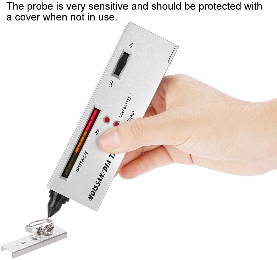 Diamond Tester, Moissanit-Tester, hohe Präzision, professionell, Practice Jewellery Diamond Selector