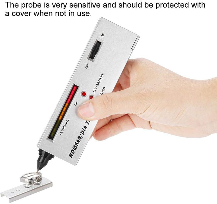 Diamond Tester, Moissanit-Tester, hohe Präzision, professionell, Practice Jewellery Diamond Selector