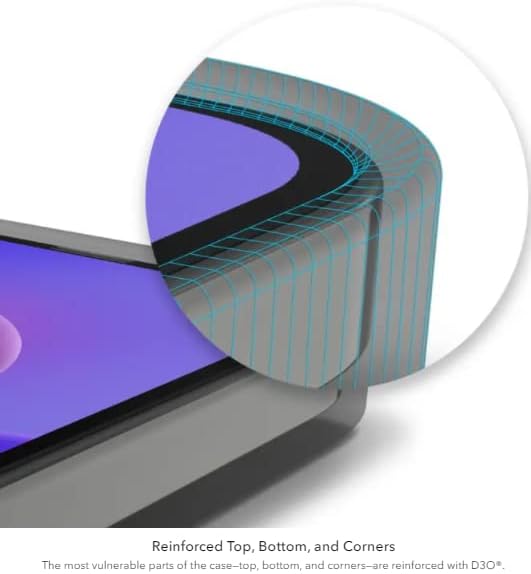 ZAGG Gear4 Havana D30 Protective Case for Samsung Galaxy S23, 6.1in, Slim, Shockproof, Impact Protec