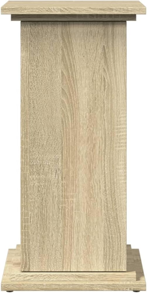 vidaXL Postament mit Stauraum Sonoma-Eiche 31x30x60 cm Holzwerkstoff 31 x 30 x 60 cm Sonoma Eiche, 3