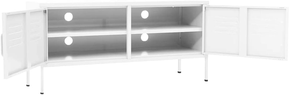 vidaXL TV Schrank mit 2 Türen Lowboard TV Möbel Tisch Board Sideboard Fernsehtisch Fernsehschrank Hi
