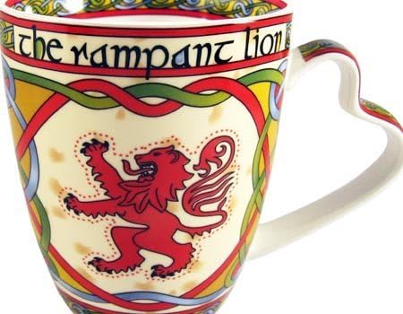 Clara Craft, Royal Tara Scotland Rampant Lion Mug by Clara Craft Royal Tara