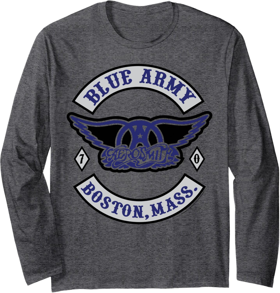 Aerosmith - Blaue Armee Langarmshirt