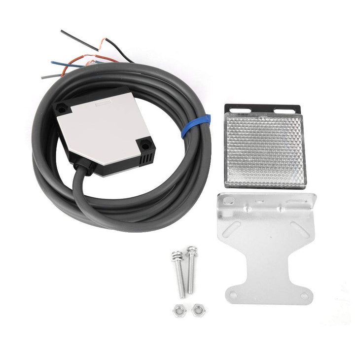 E3JK-R4M1 IP65 ABS Shell Specular Reflective Lichtschrankensensor, Sensorschalter(DC12-24V 500mm), D