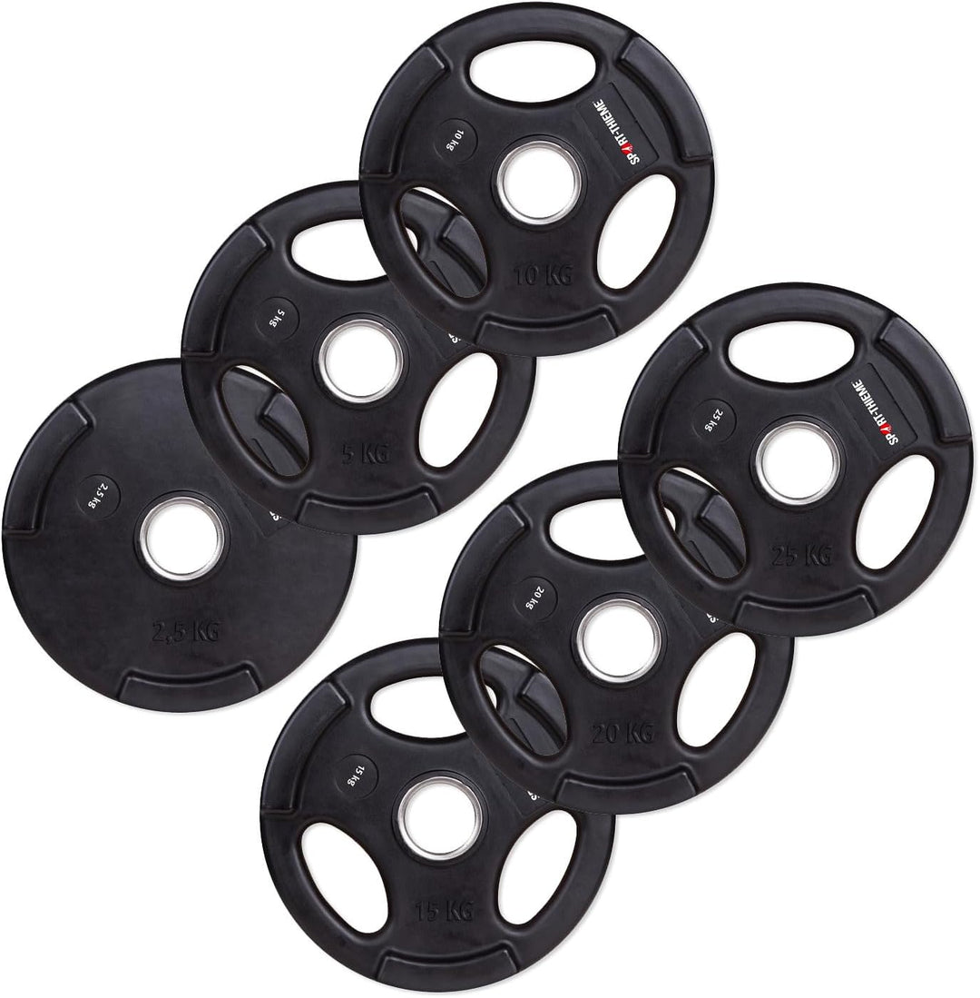 Sport-Thieme Wettkampf-PU-Hantelscheibe | 50 mm Bohrung | 1,25-25 kg | Hochwertige PU-Beschichtung |