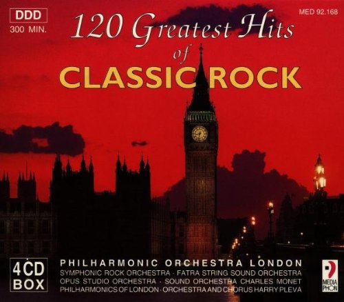 120 Greates Hits Of Classic Rock, Audio-CD