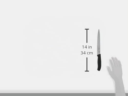 Victorinox, Swiss Classic, Profi Filetiermesser, Extra Scharfe Klinge, gerader Schliff, 20 cm, Robus