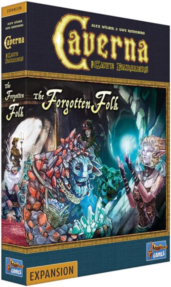 Lookout Spiele LK0103 Caverna: The Forgotten Folk Expansion, Mixed Colours