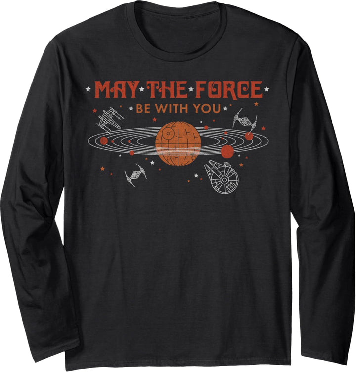 Star Wars Galaxy Quote Langarmshirt