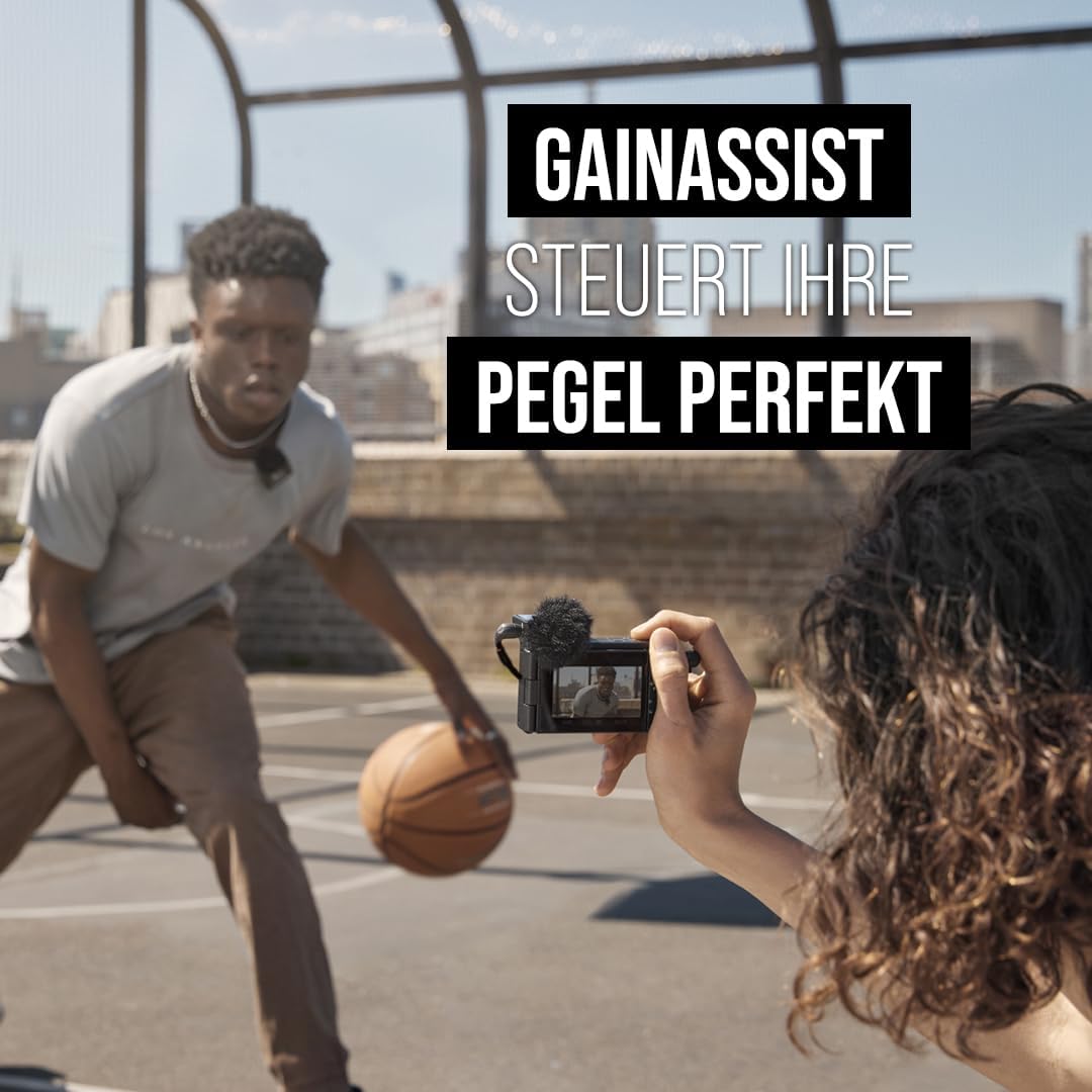 RØDE Wireless ME TX Ultra-kompakter Drahtlos-Mikrofonsystem, GainAssist-Technologie und 100 m Reichw