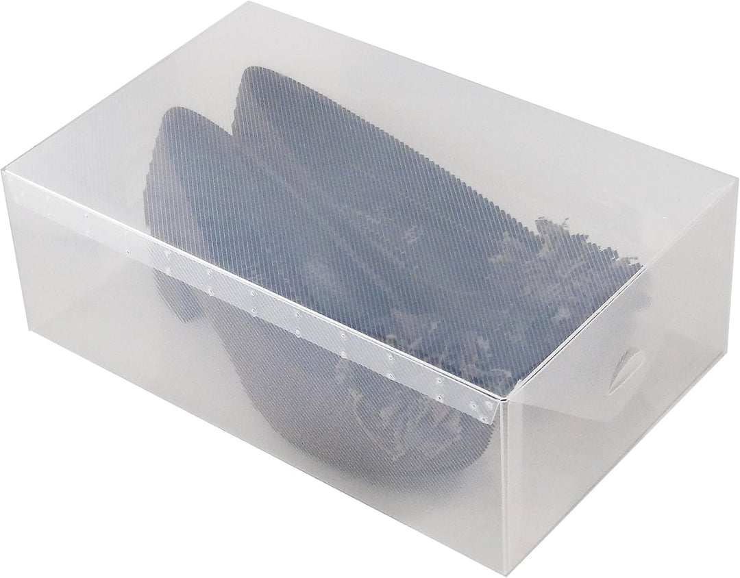 DynaSun 30x PP368T Schuhbox Schuhkasten Lagerkasten Box Schuhschachtel für Aufbewahrung Schuhe Faltb