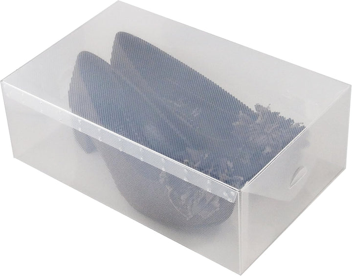 DynaSun 30x PP368T Schuhbox Schuhkasten Lagerkasten Box Schuhschachtel für Aufbewahrung Schuhe Faltb