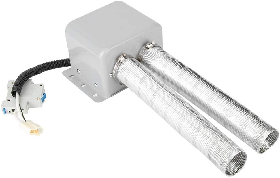 CHICIRIS Tragbare Autoheizung - 800W 2-Loch-Auto-Elektroheizung Winterheizung Wärmer Fensterentfrost
