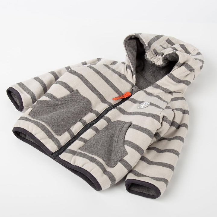 Sigikid Baby-Jungen Wattiert Polar Expedition Wendejacke 62 Grau, 62 Grau