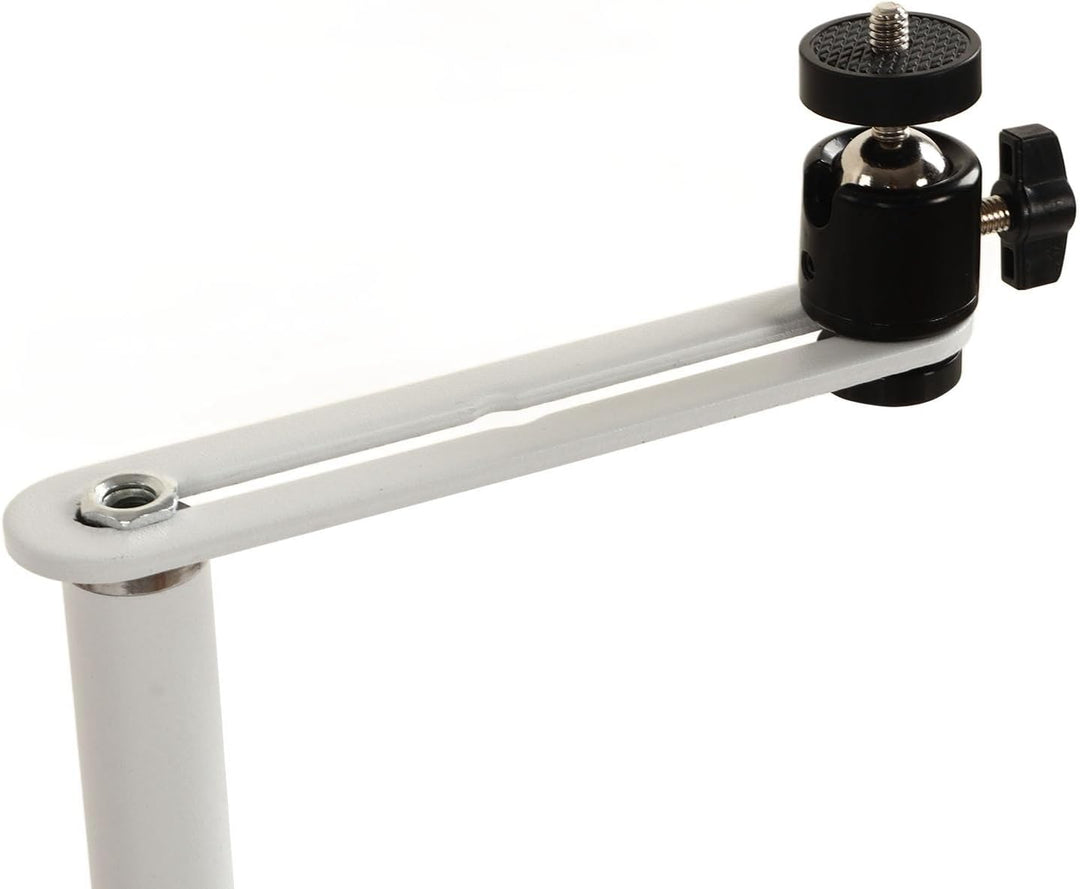 BORDSTRACT Projektorständer, 1/4-Zoll-Gewinde, Verstellbarer Projektorständerhalter, 360° Drehbar Un