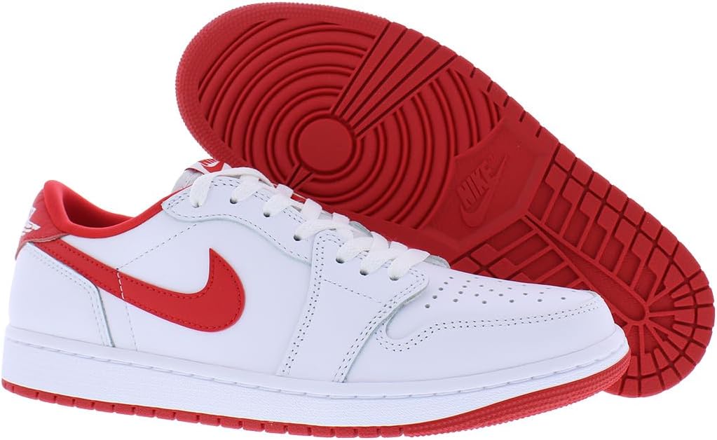 NIKE 41 EU Weiss Uni Rot, 41 EU Weiß Uni Rot