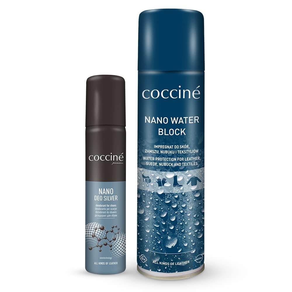 Cocciné - Nano Water Block, 400 ml, Imprägnierspray Schuhe, Imprägnol Universal Imprägnierspray für
