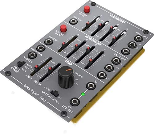 Bherinnger 140 DUAL ENVELOPE/LFO Legendäres analoges Dual Envelope/LFO Modul für Eurorack, 140 DUAL