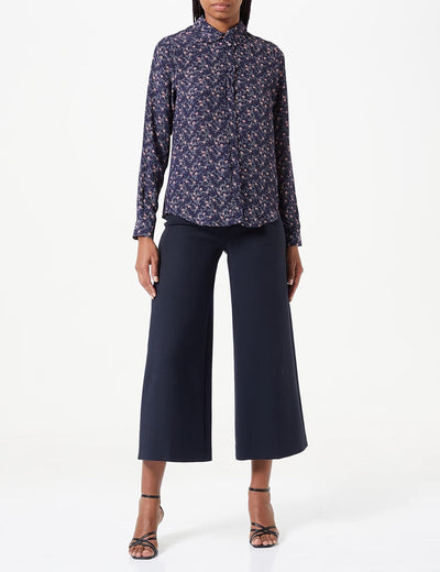 Seidensticker Damen Bluse - Fashion Bluse - Regular Fit - tailliert - Hemd Blusen Kragen - Bügelleic