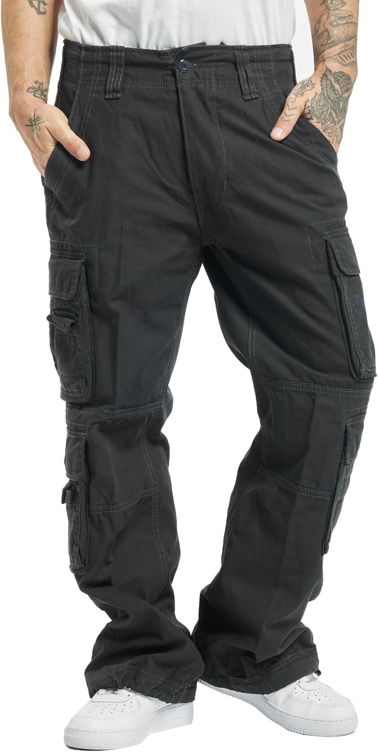 Brandit Herren Pure Vintage Pants Hose, Anthrazit