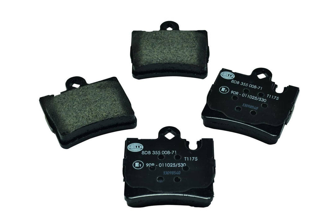 HELLA PAGID 8DB 355 008-711 Bremsbelagsatz - T1175 - Dicke/Stärke: 15.9mm - Bremssystem: Teves - für