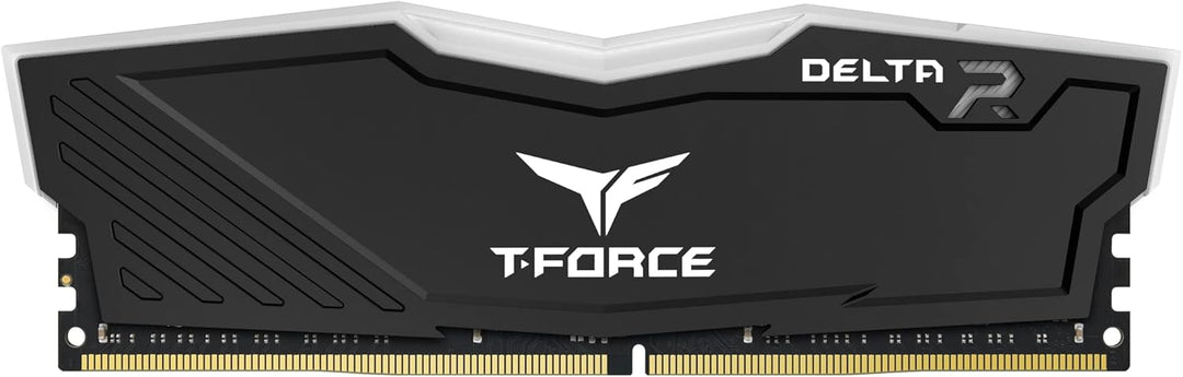 TEAMGROUP Team T-Force Delta RGB DDR4 Gaming Memory, 2 x 16 GB, 3200 MHz, 288 Pin DIMM, Black 32GB (