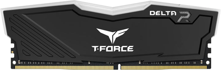 TEAMGROUP Team T-Force Delta RGB DDR4 Gaming Memory, 2 x 16 GB, 3200 MHz, 288 Pin DIMM, Black 32GB (