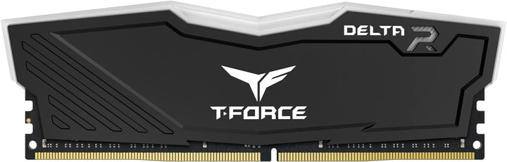 TEAMGROUP Team T-Force Delta RGB DDR4 Gaming Memory, 2 x 8 GB, 3600 MHz, 288 Pin DIMM, Black 16GB (8