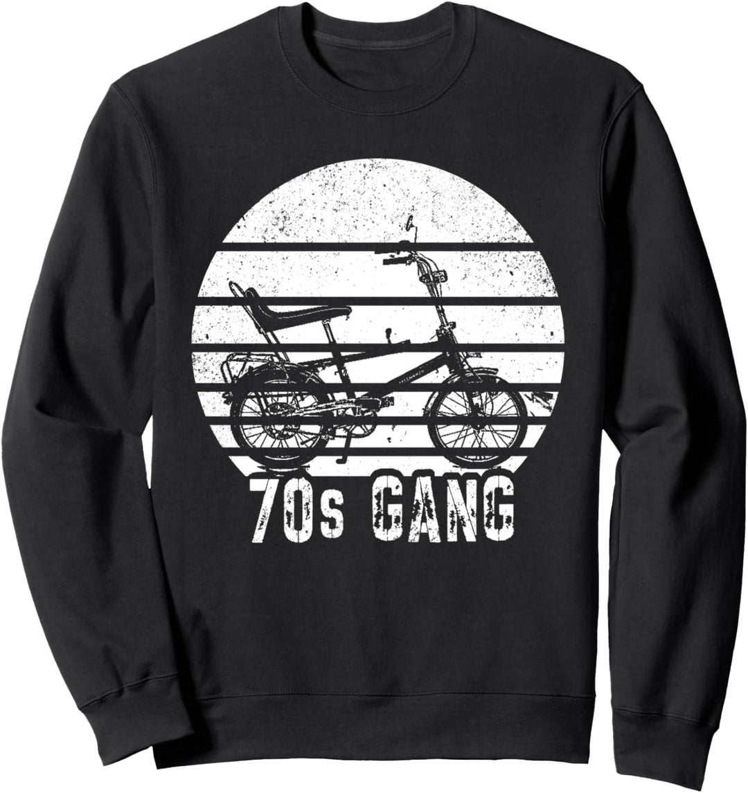 Bonanzarad Bonanzafahrrad Bike 70s 80s Hipster Vintage Retro Sweatshirt