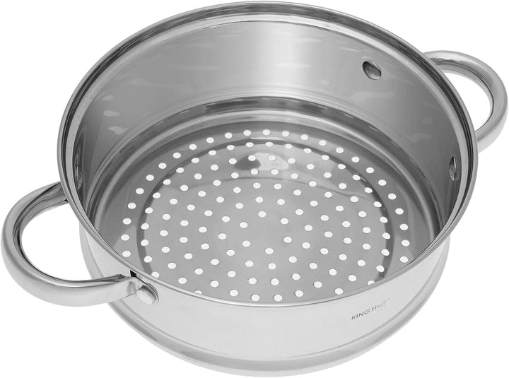 Dampferzeuger Dämpfeinsatz Steamer-Aufsatz KINGHOFF (22cm), 22cm