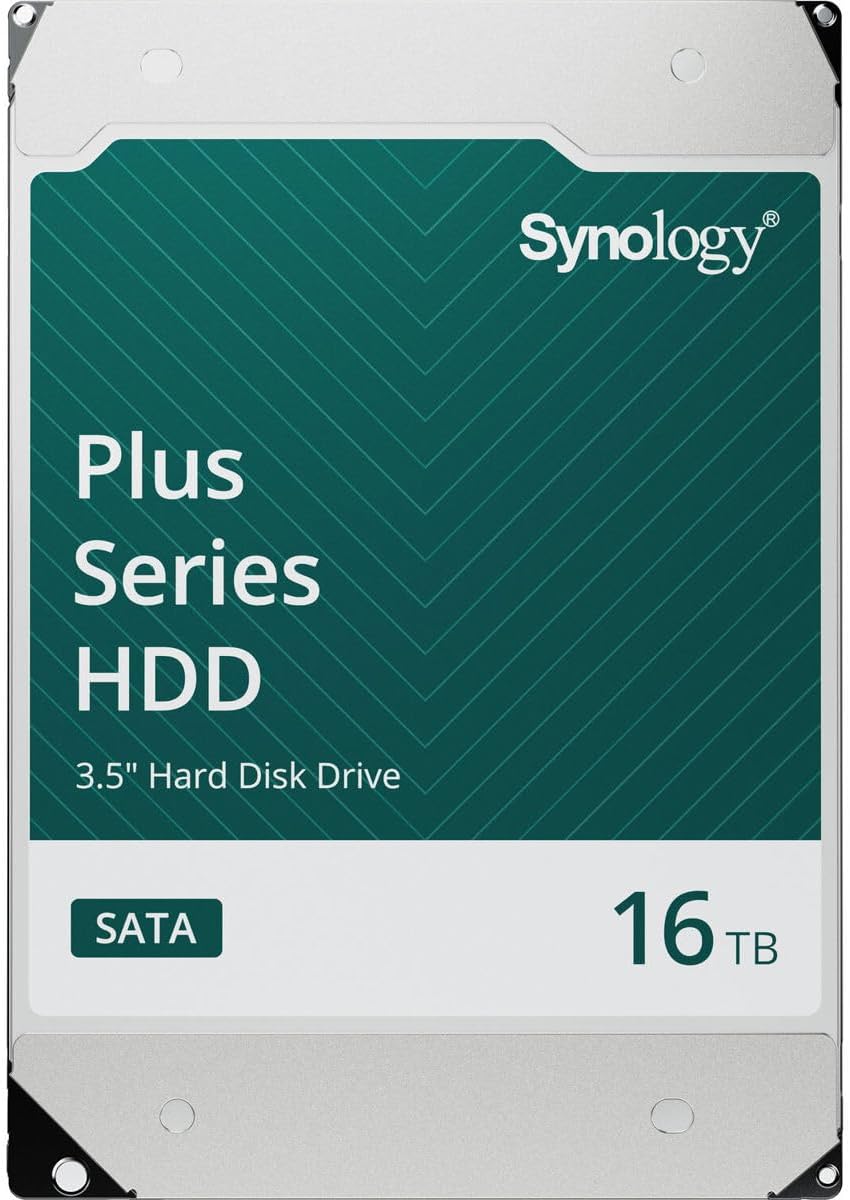 Synology HAT3310-16T [16 TB 3,5 Zoll SATA 7.200 U/min/NAS Grade HDD (MTTF 1,2 Millionen Stunden)