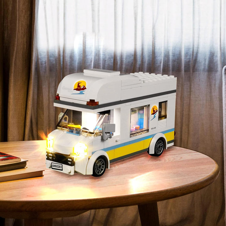 Led Licht Set für Lego Holiday Camper Van 60283 (Kein Lego), Dekorationsbeleuchtungsset für Lego Cit